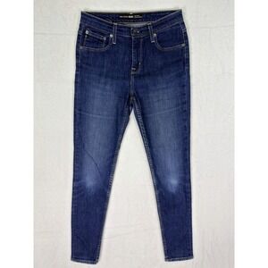 Big Star Jeans Womens 28 Blue Skinny Avalon Dark Wash Denim High Rise Stretch